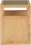 Cole Natural Night Stand 797Natural-NS Meridian Furniture