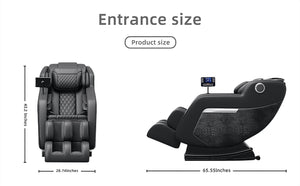 English Elm The Zero Gravity Massage Chair with Hip Heating, 20 Airbags, Foot Massage, 5 Modes & LCD Remote W3327S00002