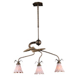 Villa D'Eleganza 6'' Wide 3-Light Linear Chandelier