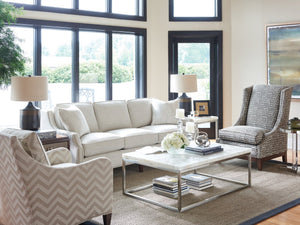 Lexington Signac Sofa: Luxurious Custom Upholstered Seating With Stylish Nailhead Trim And Plush Comfort   7985-33-40
