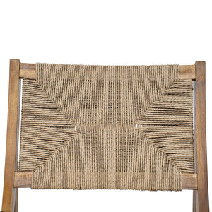 English Elm Outdoor Acacia Wood Bistro Set with Handwoven Wicker Chairs for Patio Dining N773OD00088T