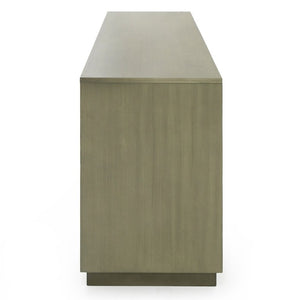 VIG Furniture Nixa Modern Wide Birch Dresser With Brushed Bronze Accents, 6 Soft-Close Drawers, Fully Assembled VGVC-J1909-D-L-BIR