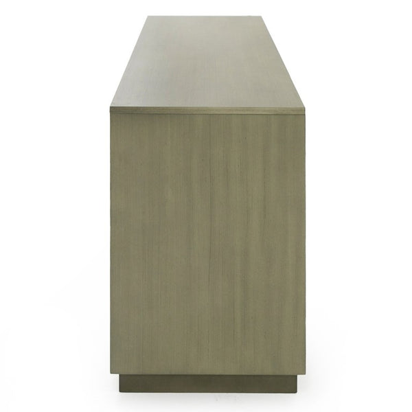 VIG Furniture Nixa Modern Wide Birch Dresser With Brushed Bronze Accents, 6 Soft-Close Drawers, Fully Assembled VGVC-J1909-D-L-BIR