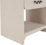 Medley Cream Night Stand / Side Table 799Cream-NS Meridian Furniture