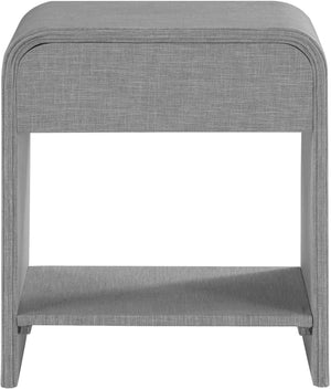 Medley Grey Night Stand / Side Table 799Grey-NS Meridian Furniture