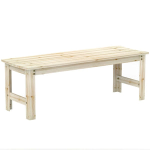 English Elm Garden Outdoor Bench Slatted Hdpe Two Person Patio Seat Weather Resistant Matte T3971P445204