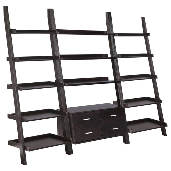 English Elm Blackburn Three Piece Ladder Bookshelf Set with Drawers for Living Room Decor B062S01465