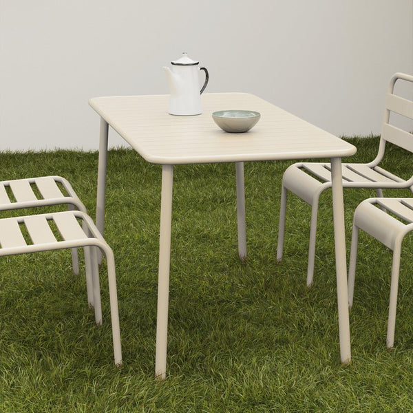 English Elm Sella Long Outdoor Dining Table – Waterproof, Versatile, Stylish For Balconies, Courtyards, And Patios W3318P306391-GIGA