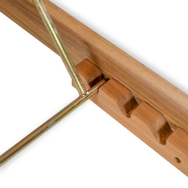 English Elm Christopher Knight Home® - Outdoor acacia chaise lounge with adjustable recline, durable hardwood frame and water‑resistant cushion comfort Cream Color,Light Teak 52.25 L x 28.5 W x 8.75 H N776P266158C