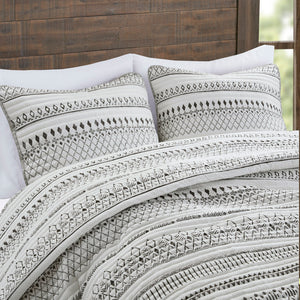 JLA Home Madison Park - 3 Reversible Microfiber Quilt Set — Lightweight Seersucker-Style Channel Quilting, Antimicrobial Freshness 90 L x 90 W x 0.25H MP13-8468