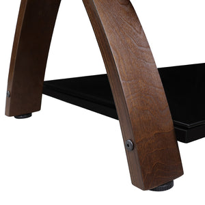 OSP Home Furnishings Timber 67" TV Stand Espresso