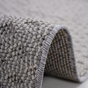 English Elm Guros 6X9 Medallion Area Rug - Stylish White/Ivory Design For Indoor & Outdoor Spaces, Easy Care B189P183612