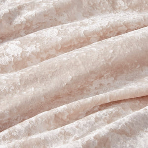 English Elm Twin/Twin Xl Crushed Velvet Sherpa Reversible Comforter Set - Luxe Softness, Hypoallergenic & Machine Washable B035129824-GIGA