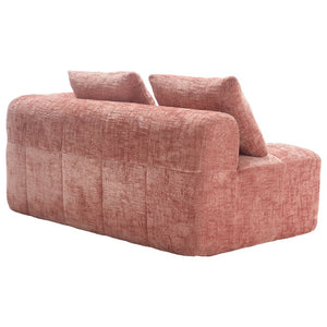 English Elm United Chenille Loveseat Sofa - Cozy Minimalist Modular Sleeper For Apartments & Living Rooms W1568P255138-GIGA