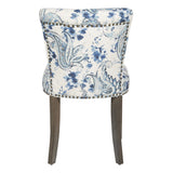 OSP Home Furnishings Kendal Chair Paisley Blue