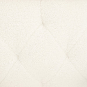 English Elm Christopher Knight Home® - Upholstered Teddy Fleece Armchair with Tufted Back, Contemporary Cozy Accent Seat for Living Room Beige N763P193158A