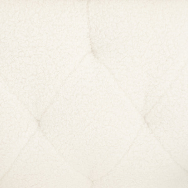 English Elm Christopher Knight Home® - Upholstered Teddy Fleece Armchair with Tufted Back, Contemporary Cozy Accent Seat for Living Room Beige N763P193158A