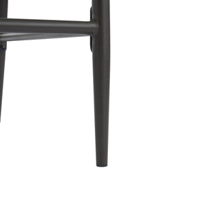 English Elm Christopher Knight Home® - Counter Stool Mid-Century Modern Set of 2 with Metal Frame, Soft Cushions & Solid Wood Armrests Beige,Espresso N771P247153M