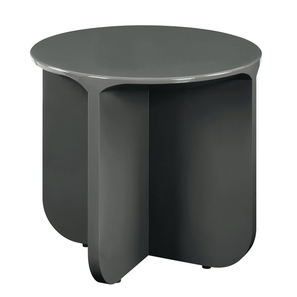 English Elm Lamond Square Mdf End Table with Dark Olive Finish for Living Room or Bedroom B2726P442582