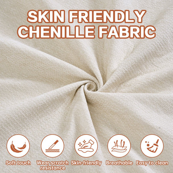 English Elm Modern Curved Floor Sofa Bed with 2 Pillows, No Assembly, High-Density Foam, Foldable Quilt Storage Beige W3565P372388