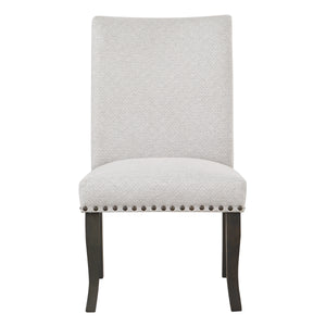 OSP Home Furnishings Hamilton Dining Chair  - Set of 2 Cement