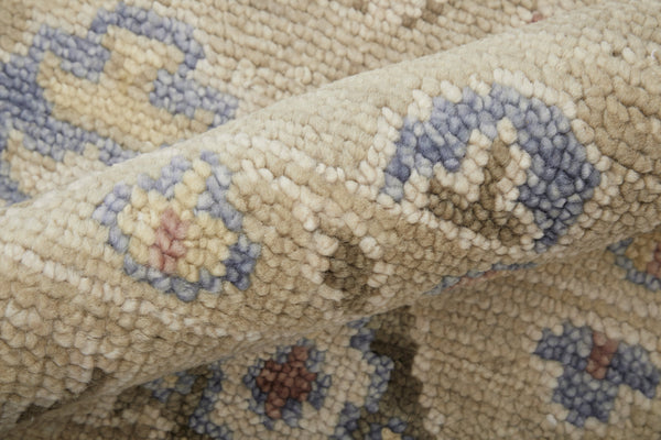 Feizy Rugs Fillmore Hand-knotted Wool Rug - Artisan-crafted Floral Design With Rich Colors For Timeless Style Brown,Tan,Blue Wool Fil69cjflgn000f00