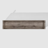 Barn Door Farmhouse TV Stand with Storage Cubbies and Barn Doors for Modern Living Room Style