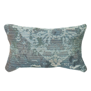 Trans Ocean Liora Manne Marina Transitional Indoor/Outdoor Pillow With Stunning Kermin Pattern For Any Space Blue Polypropylene,Polyester 7mr5s804303