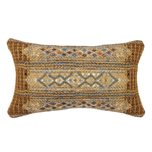 Trans Ocean Liora Manne Marina Tribal Stripe Indoor/Outdoor Pillow - Vibrant Geometric Accent For Any Space Gold Polypropylene,Polyester 7mr5s805709