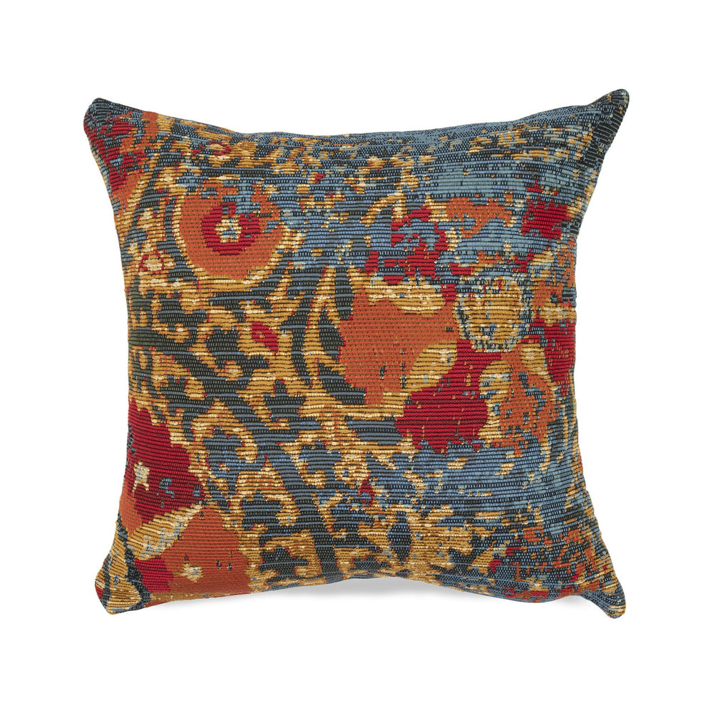 Trans Ocean Liora Manne Marina Suzanie Pillow - Vibrant Geometric Vintage Design For Indoor And Outdoor Use Blue Polypropylene,Polyester 7mr8s804603