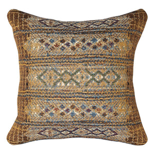 Trans Ocean Liora Manne Marina Tribal Stripe Indoor/Outdoor Pillow - Vibrant Geometric Accent For Any Space Gold Polypropylene,Polyester 7mr8s805709