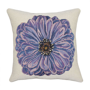Trans Ocean Liora Manne Marina Purple Flower Pillow - 18"X18" Indoor/Outdoor, Machine Washable & Stylish Decor Purple Polypropylene,Polyester 7mr8s973037