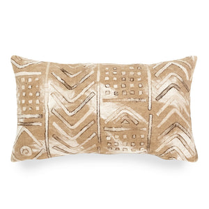 Trans Ocean Liora Manne Visions Iv Handmade Indoor/Outdoor Pillow - Earthy Graphic Global Accent Decor Beige Polyester 7sd1s421922