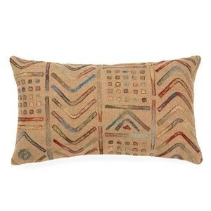 Trans Ocean Liora Manne Visions Iv Handmade Indoor/Outdoor Pillow - Earthy Graphic Global Accent Decor Multi Polyester 7sd1s421944