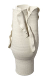 Jamie Young Co. Severed Tall Porcelain Decorative Vessel White Porcelain 7seve-vewh