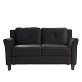 Hearth and Haven U_Style Button Tufted 3 Piece Chair Loveseat Sofa Set WY000048BAA