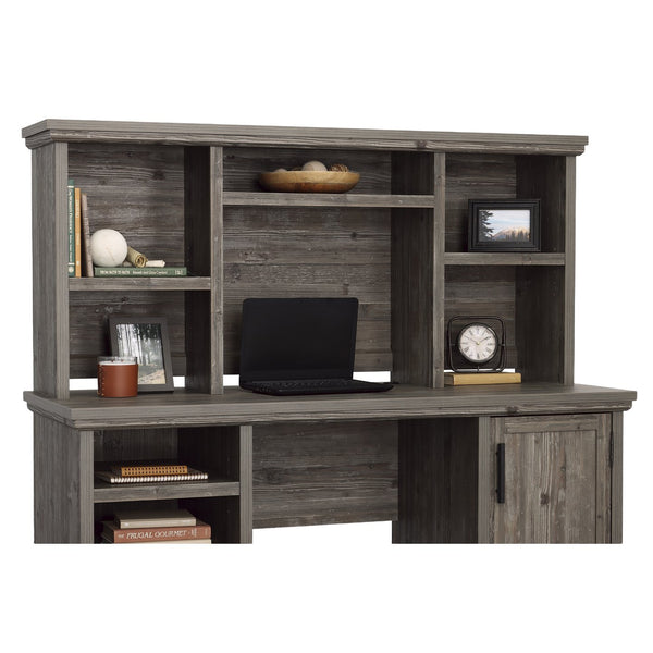 English Elm Hutch, Stylish Brown Finish For Versatile Storage - Perfect For Home Offices & Study Spaces! B356P367955