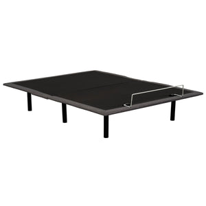 English Elm Adjustable Bed Base Twin XL with Wired Remote, Dual Quiet Motors, Metal Frame, Headboard Brackets Included B011P203577