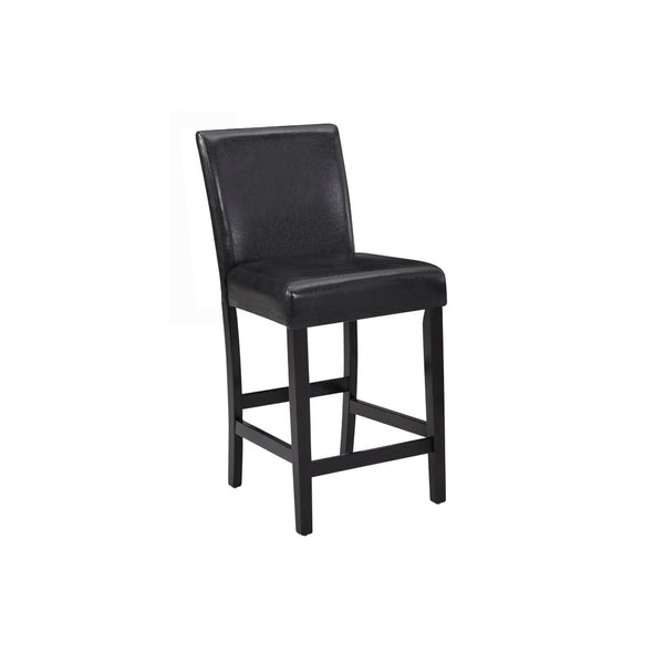 English Elm 5pc Counter Height Set Square Faux Marble Table Nailhead Upholstered Chairs Modern B011P446663