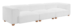 Tayte Sofa White 110302 Zuo Modern