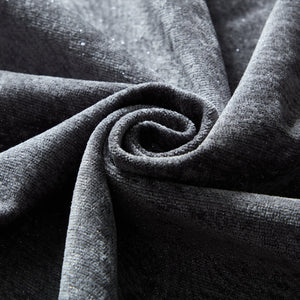 English Elm Modern Oversized Modular Sectional Sofa - Sparkling Chenille, 2 Chaise Lounges, 4 Pillows, Grey W1885S00064