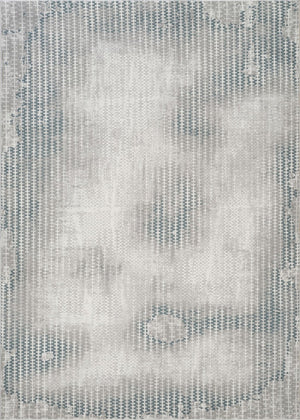 English Elm Geometrix Gray Area Rug 7'10" X 10'6" - Contemporary Geometric Design For Modern Homes & High-Traffic Areas B186P316810