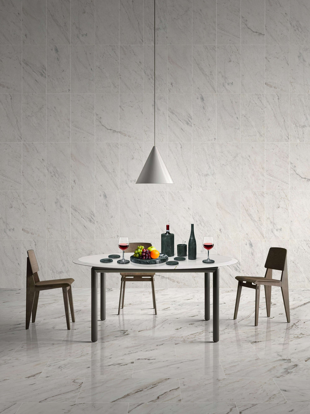 English Elm Green Diamond marble 10-piece luxury dining set — genuine green stone coasters, tray, cooler, vase sculpture W1696P333267