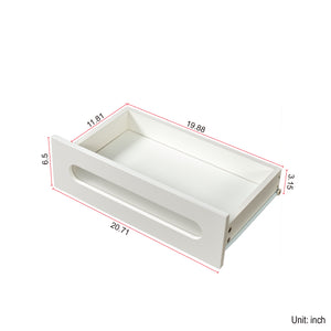 English Elm 3 3-in-1 Convertible Coffee Table with Lift Top & Storage Cabinet, Modular Space-Saving Design for Living W331P280668