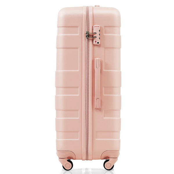 English Elm Luggage Sets 3 Piece Abs Hardshell Spinner Suitcase with Tsa Lock Lightweight Travel N726P203164S