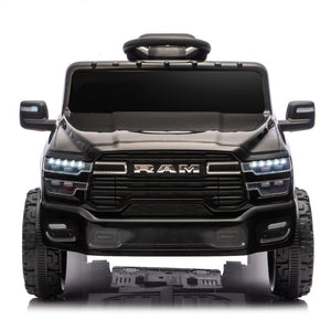 English Elm Licensed Dodge Ram 3500 12v Kids Ride on Truck with Parental Remote and Rear Suspension W1578P346247
