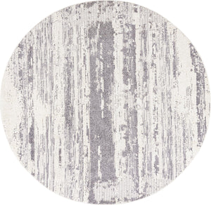 Unique Loom Cherokee Chattanooga Machine Made Geometric Rug Sand, Gray 7' 1" x 7' 1"