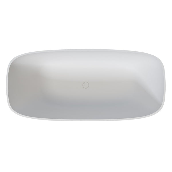 English Elm 67 Inch Freestanding Soaking Tub Eco Stone Resin Matte Finish Spa Bath Retreat T3785P353959