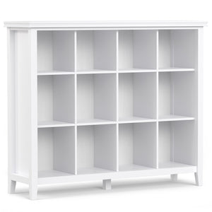 English Elm Artisan 12 Cube Storage Unit - Stylish Solid Pine Organizer For Living Room, Bedroom & Office Spaces B136P238624