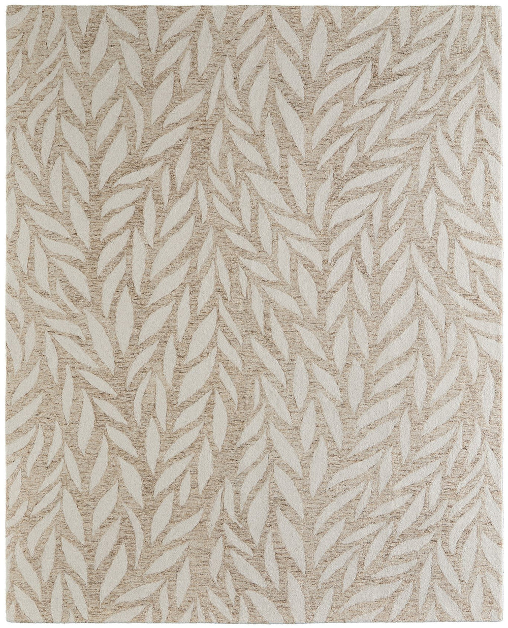 Feizy Rugs Wallace Hand-tufted Wool Rug - Durable, Stylish Floral & Botanical Design For Modern Interiors Tan,Ivory Wool Wal8a37fbge000f00